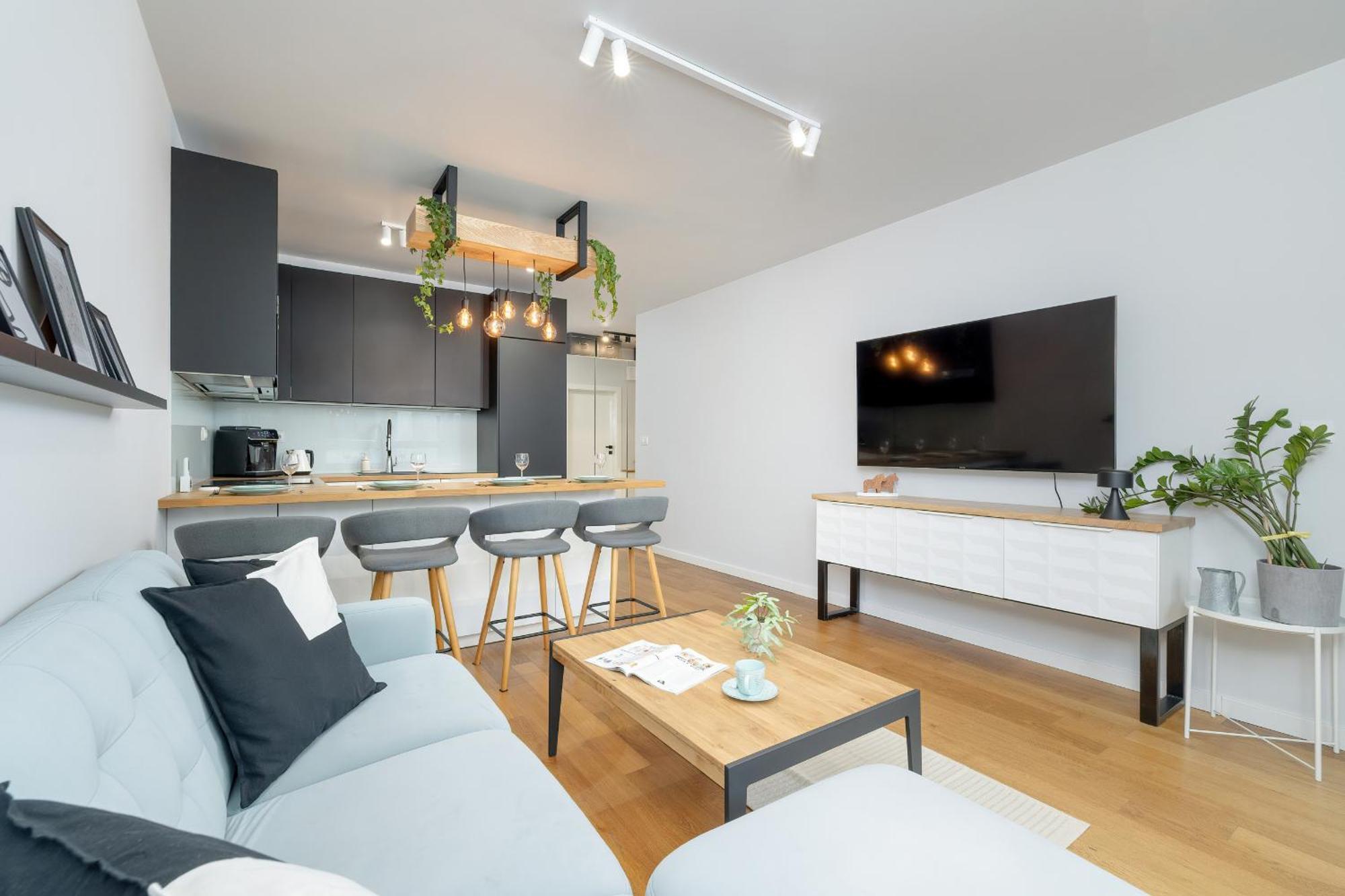 Appartamento Slusarska Modern With Balcony & Parking Cracow Zablocie By Renters Prestige Cracovia